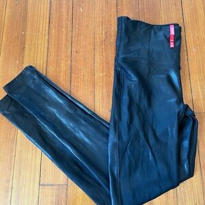 SPANX Black High-Waist Leggings
